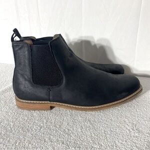 Call It Spring Black Slip On Chelsea Boots Ankle Boots 12